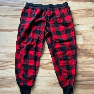 Red and Black Buffalo Plaid Women’s Lounge Pants